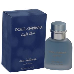 Light Blue Eau Intense by Dolce  Gabbana Eau De Parfum Spray 17 oz for Men