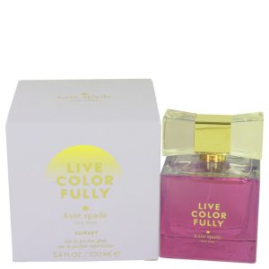 Live Colorfully Sunset by Kate Spade Eau De Parfum Spray 34 oz for Women