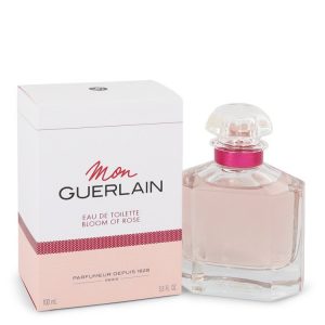 Mon Guerlain Bloom of Rose by Guerlain Eau De Toilette Spray 33 oz for Women