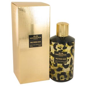 Mancera Wild Rose Aoud by Mancera Eau De Parfum Spray Unisex 4 oz for Women