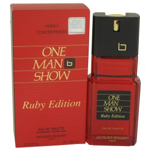 One Man Show Ruby by Jacques Bogart Eau De Toilette Spray 33 oz for Men