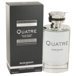 Quatre by Boucheron Eau De Toilette Spray 34 oz for Men