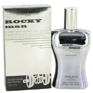 Rocky Man Irridium by Jeanne Arthes Eau De Toilette Spray 34 oz for Men