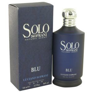 Solo Soprani Blu by Luciano Soprani Eau De Toilette Spray 33 oz for Men