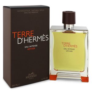 Terre Dhermes Eau Intense Vetiver by Hermes Eau De Parfum Spray 68 oz for Men