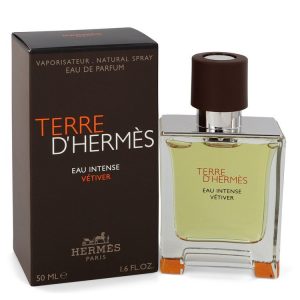 Terre Dhermes Eau Intense Vetiver by Hermes Eau De Parfum Spray 17 oz for Men