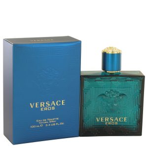 Versace Eros by Versace Eau De Toilette Spray 34 oz for Men