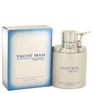 Yacht Man Metal by Myrurgia Eau De Toilette Spray 34 oz for Men