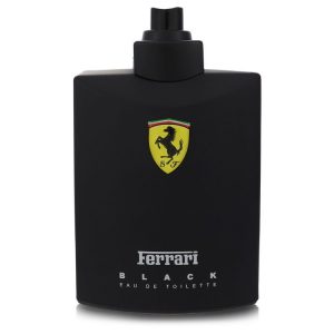 FERRARI BLACK by Ferrari Eau De Toilette Spray Tester 42 oz for Men