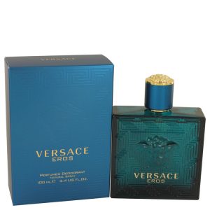 Versace Eros by Versace Deodorant Spray 34 oz for Men