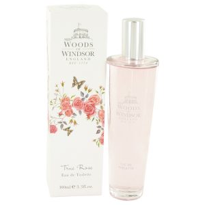 True Rose by Woods of Windsor Eau De Toilette Spray 33 oz for Women