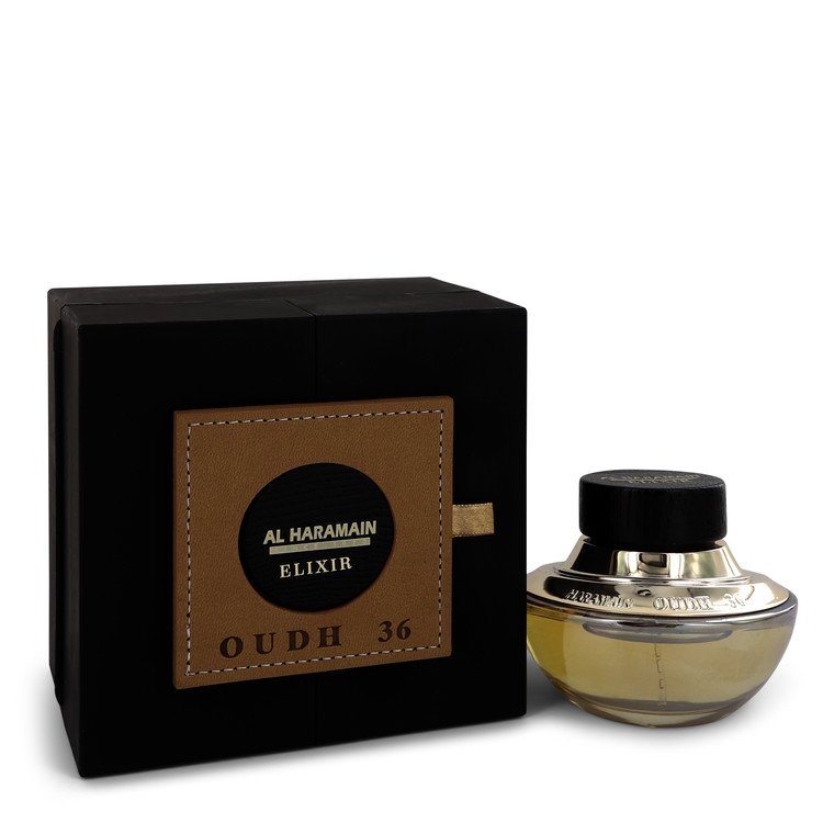 Oudh 36 Elixir by Al Haramain Eau De Parfum Spray Unisex 25 oz for Men