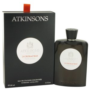 24 Old Bond Street Triple Extract by Atkinsons Eau De Cologne Concentree Spray 33 oz for Men