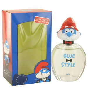 The Smurfs by Smurfs Blue Style Papa Eau De Toilette Spray 34 oz for Men