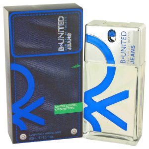 B United Jeans by Benetton Eau De Toilette Spray 33 oz for Men