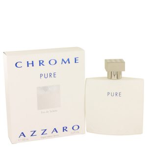 Chrome Pure by Azzaro Eau De Toilette Spray 34 oz for Men