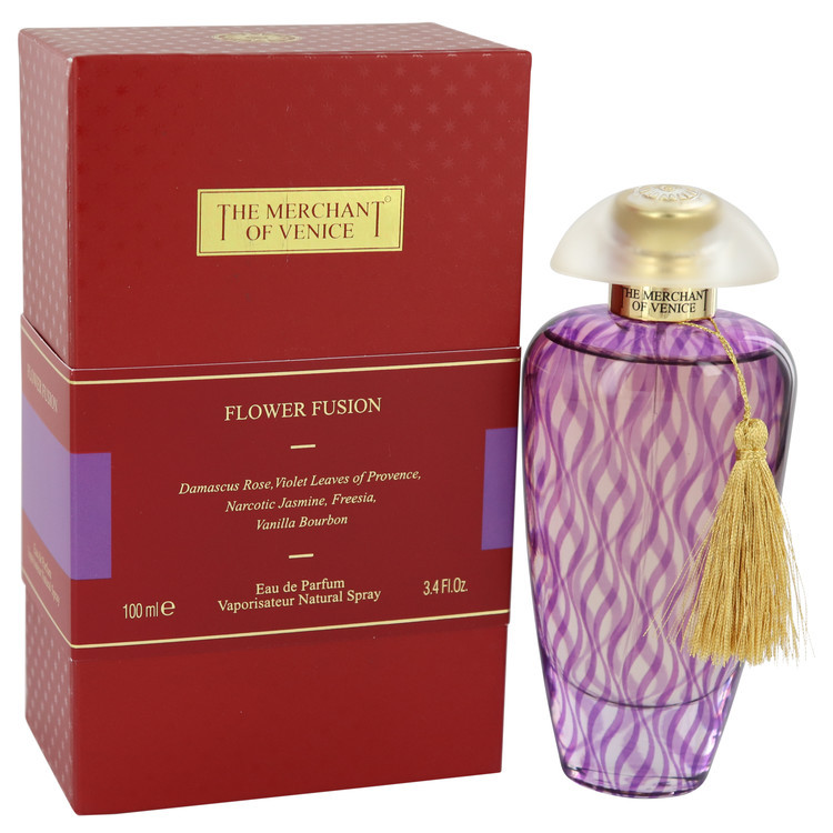 Flower Fusion by The Merchant of Venice Eau De Parfum Spray 34 oz for Women