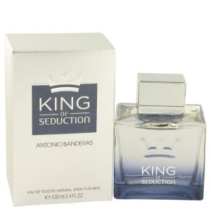 King of Seduction by Antonio Banderas Eau De Toilette Spray 34 oz for Men