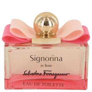 Signorina In Fiore by Salvatore Ferragamo Eau De Toilette Spray Tester 34 oz for Women