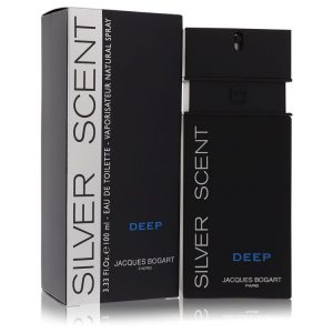 Silver Scent Deep by Jacques Bogart Eau De Toilette Spray 34 oz for Men